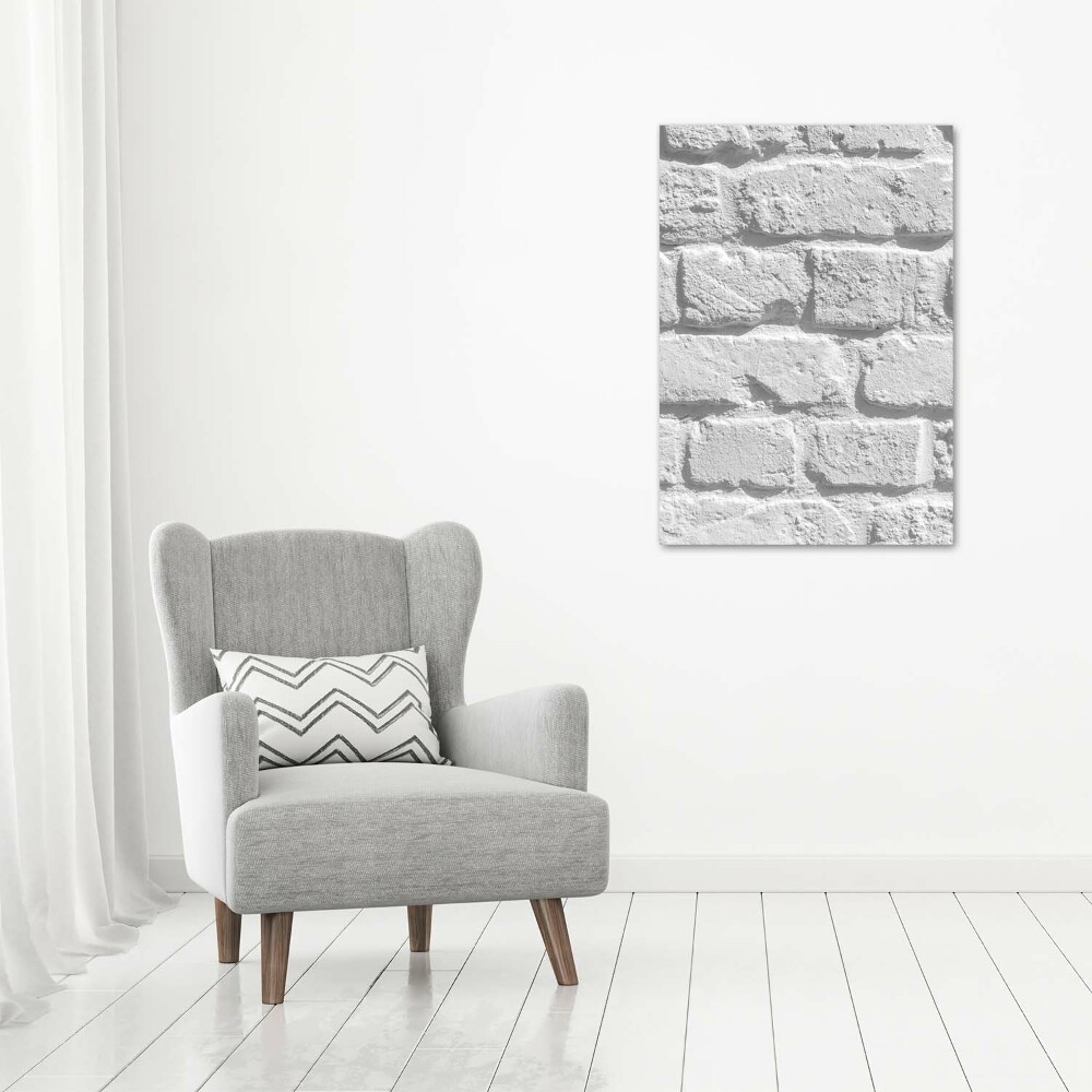 Large canvas wall art Brick wall