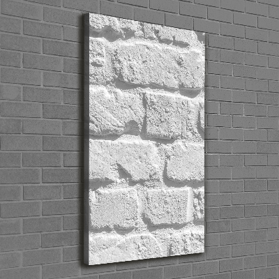 Large canvas wall art Brick wall