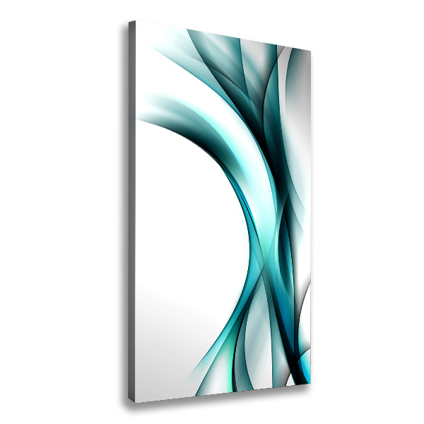 Canvas wall art Wave abstraction