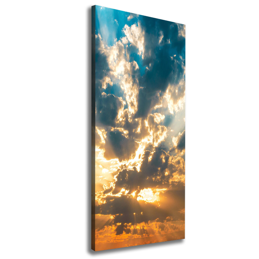 Large canvas wall art Clouds in the sky