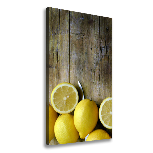 Canvas print Lemons