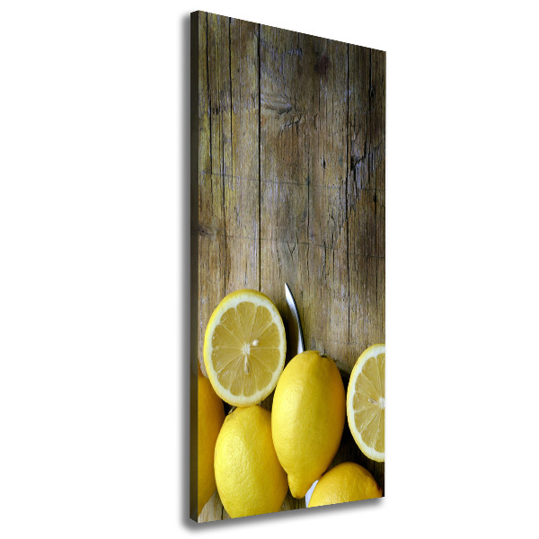 Canvas print Lemons