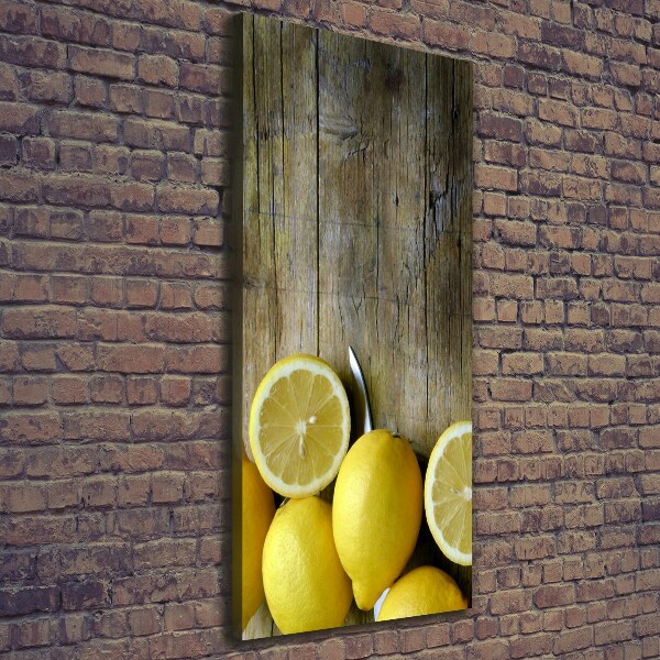 Canvas print Lemons