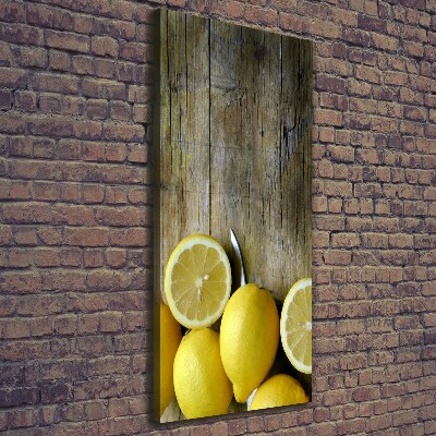 Canvas print Lemons