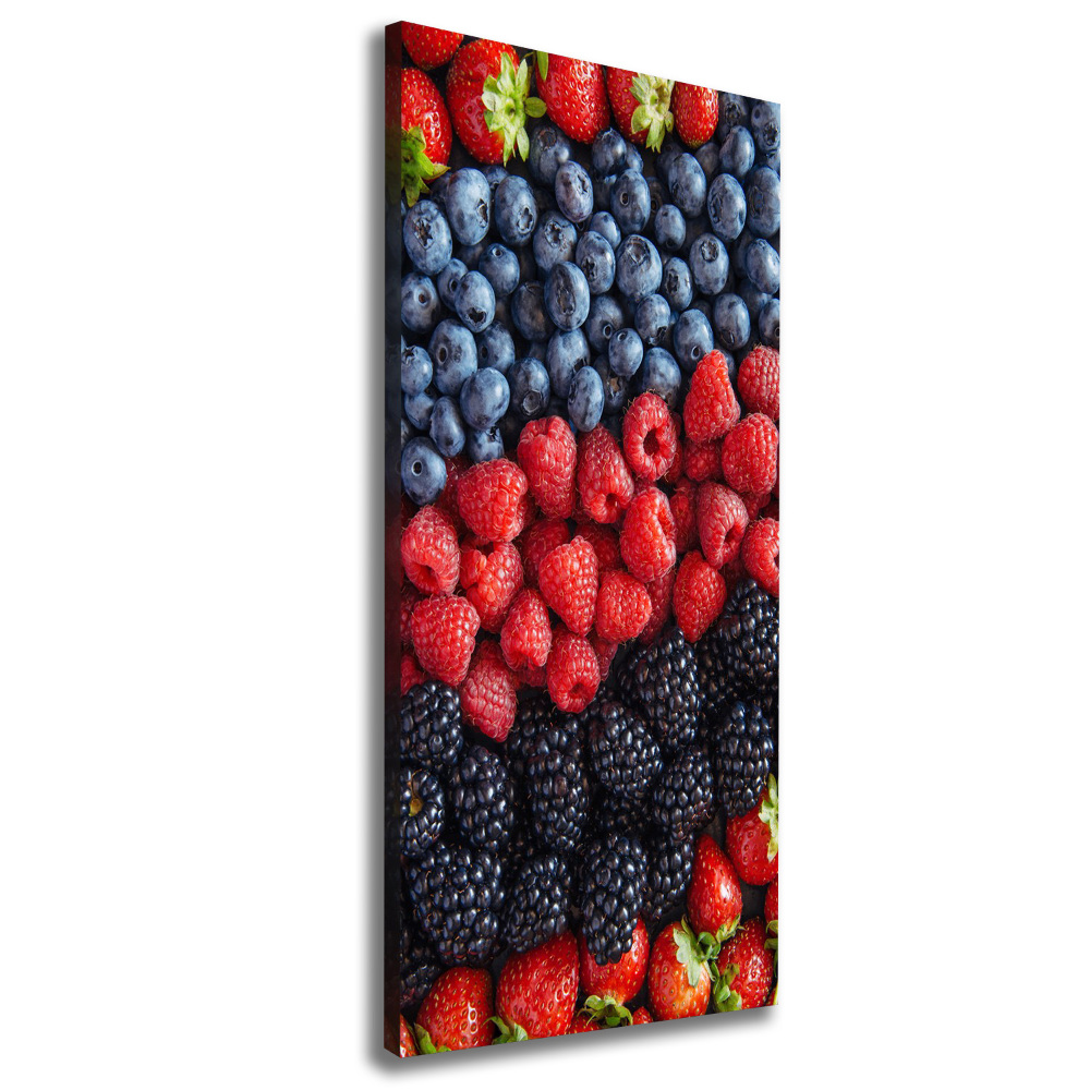 Canvas wall art Forest fruits