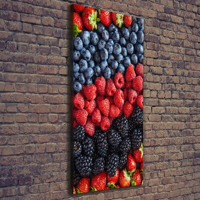 Canvas wall art Forest fruits