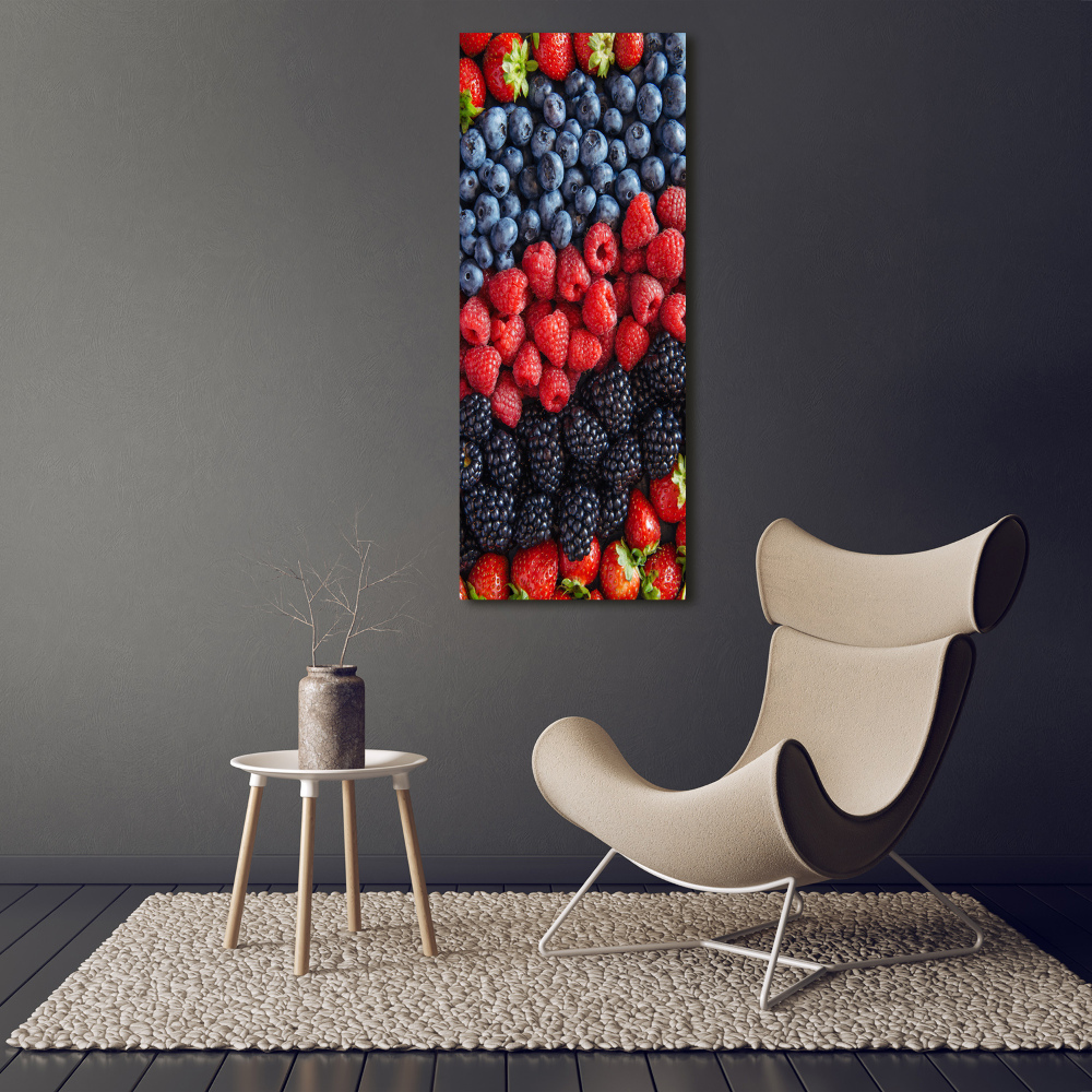 Canvas wall art Forest fruits