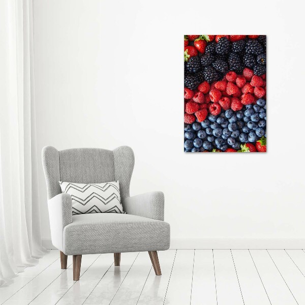 Canvas wall art Forest fruits