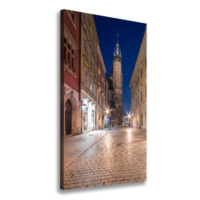 Wall art canvas Cracow Poland