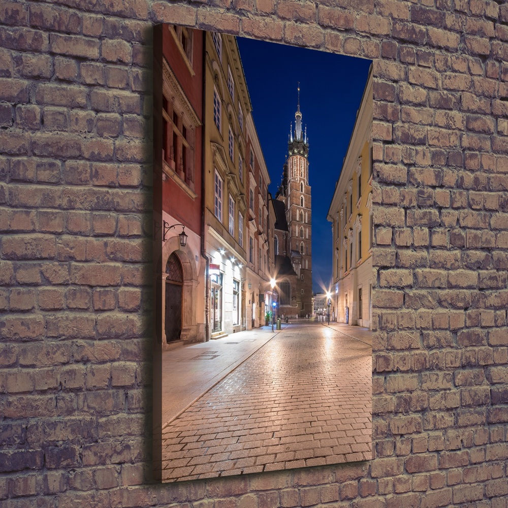 Wall art canvas Cracow Poland