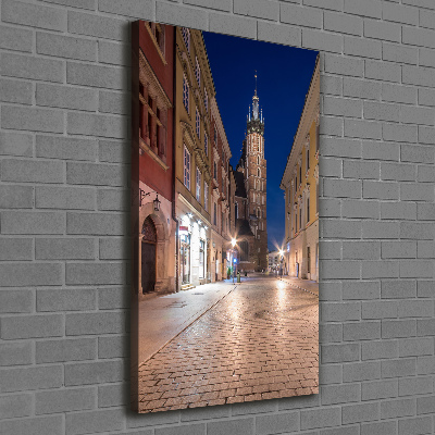 Wall art canvas Cracow Poland