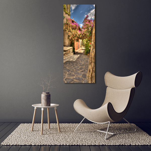 Picture canvas print French streets