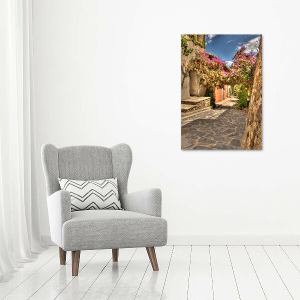 Picture canvas print French streets