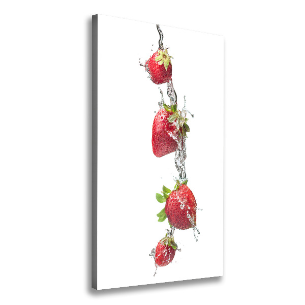 Canvas wall art Strawberries