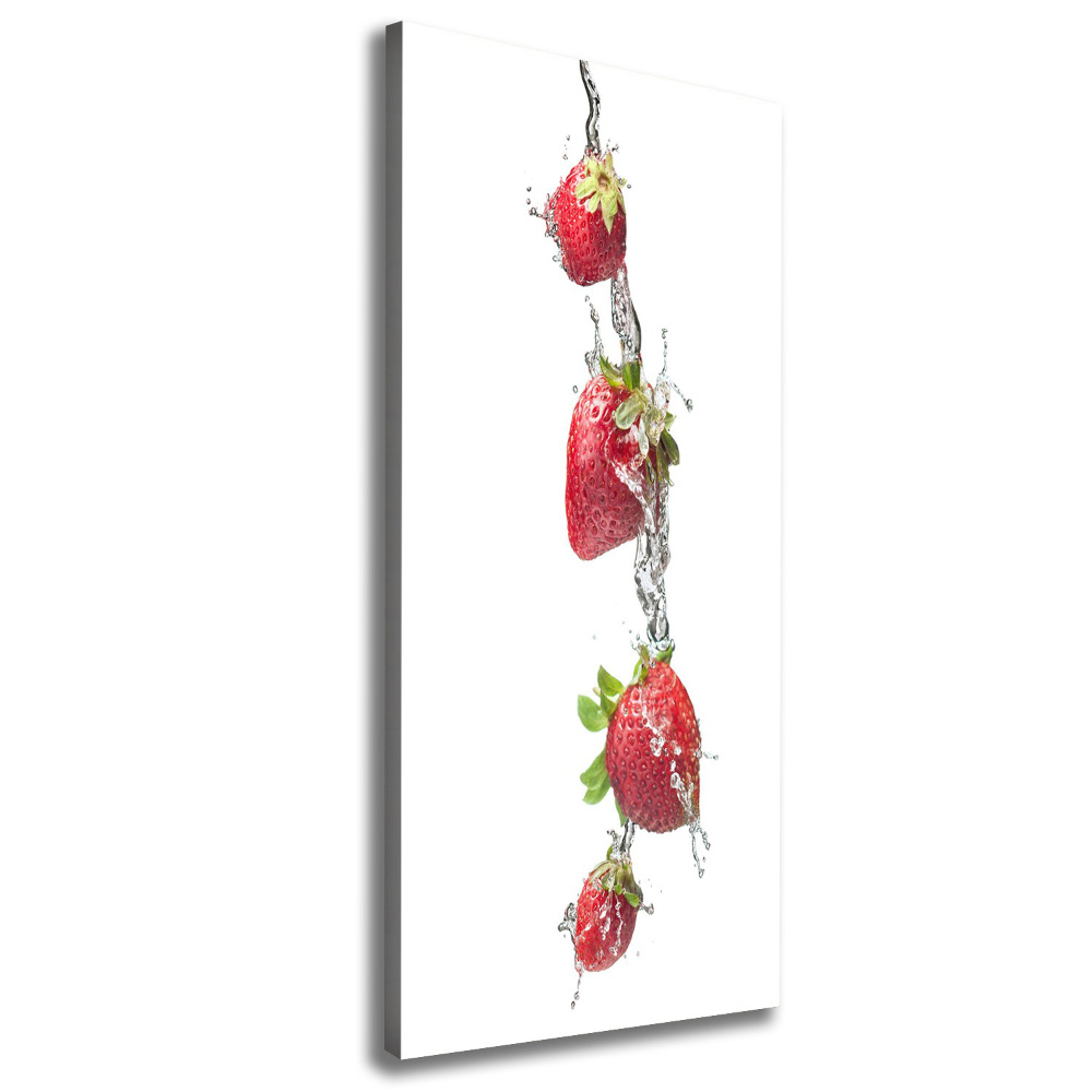 Canvas wall art Strawberries