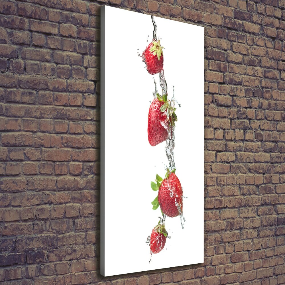 Canvas wall art Strawberries