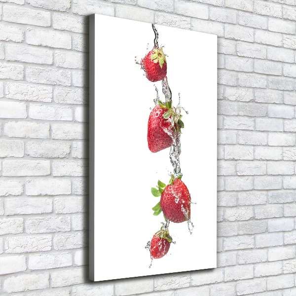 Canvas wall art Strawberries