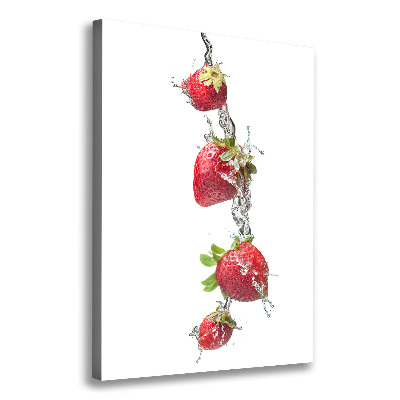 Canvas wall art Strawberries