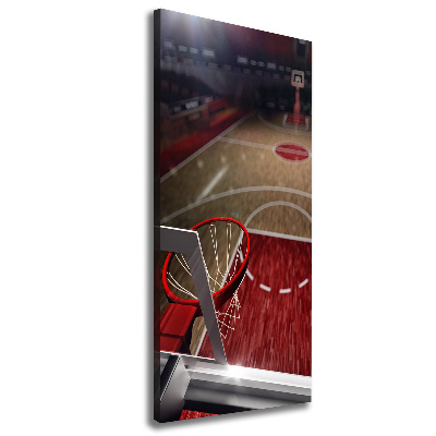 Canvas wall art Basketball field