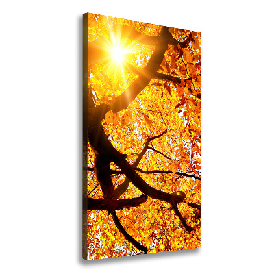 Canvas print Autumn tree