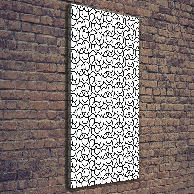 Large canvas wall art Geometric background