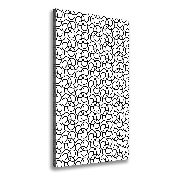 Large canvas wall art Geometric background