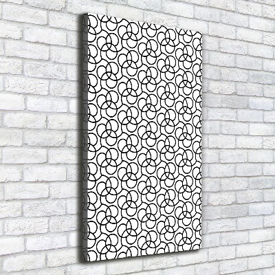 Large canvas wall art Geometric background