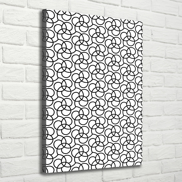 Large canvas wall art Geometric background