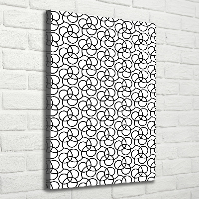 Large canvas wall art Geometric background