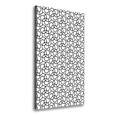 Large canvas wall art Geometric background