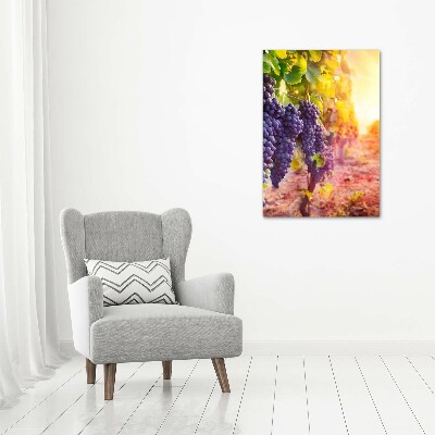 Canvas wall art Vineyard