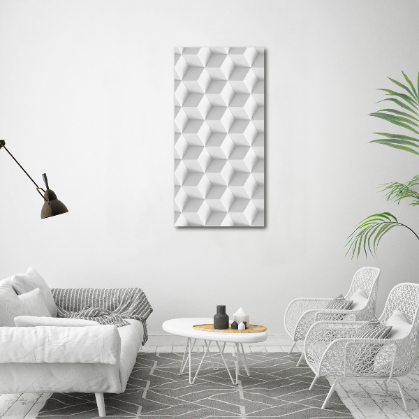 Large canvas wall art 3D abstraction