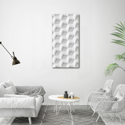 Large canvas wall art 3D abstraction