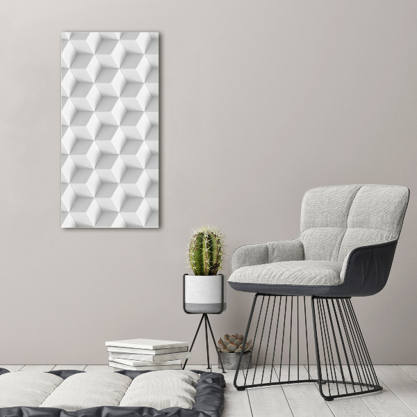 Large canvas wall art 3D abstraction