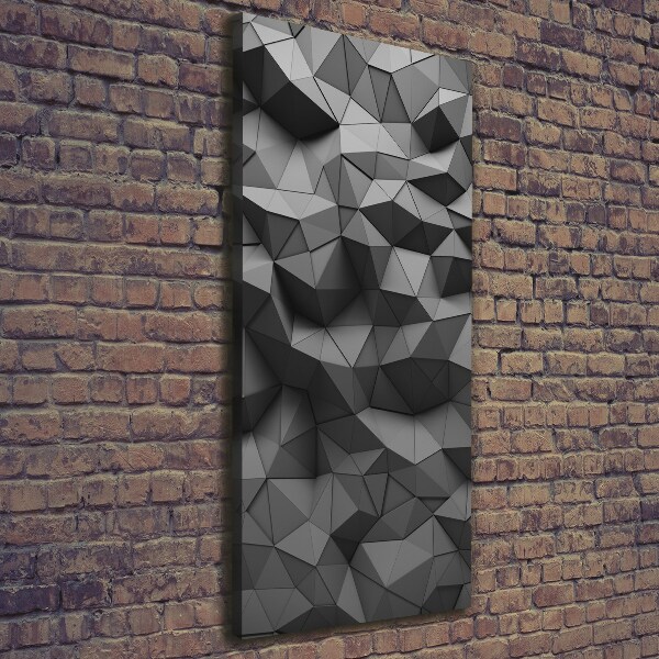 Wall art canvas large Abstract 3D background