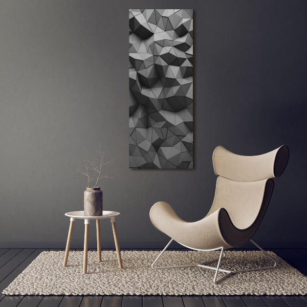 Wall art canvas large Abstract 3D background