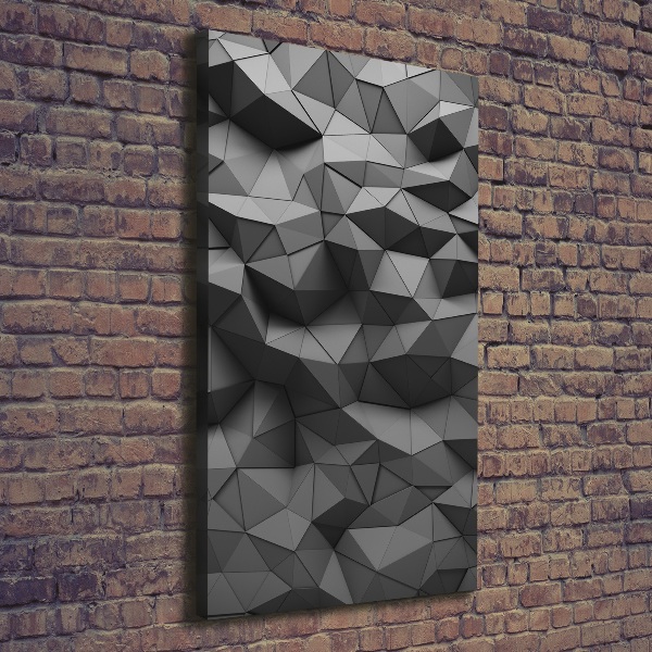 Wall art canvas large Abstract 3D background