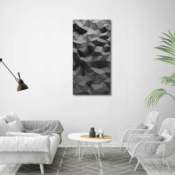 Wall art canvas large Abstract 3D background