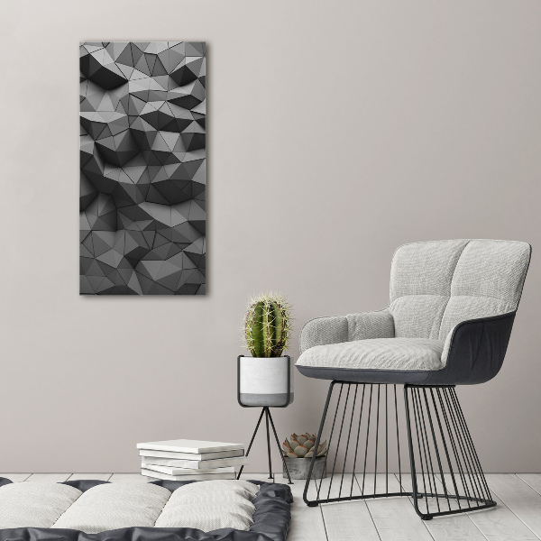 Wall art canvas large Abstract 3D background