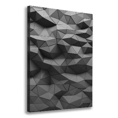 Wall art canvas large Abstract 3D background