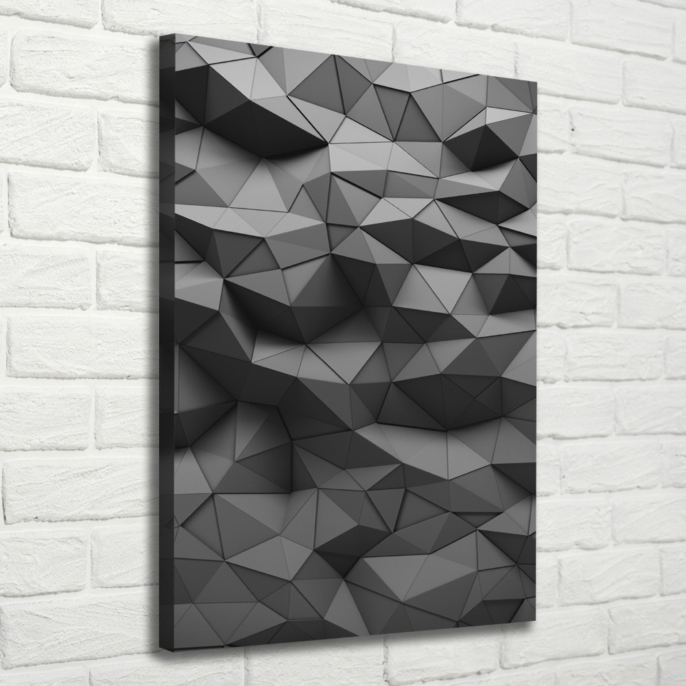 Wall art canvas large Abstract 3D background