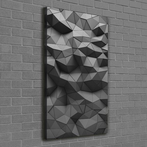 Wall art canvas large Abstract 3D background