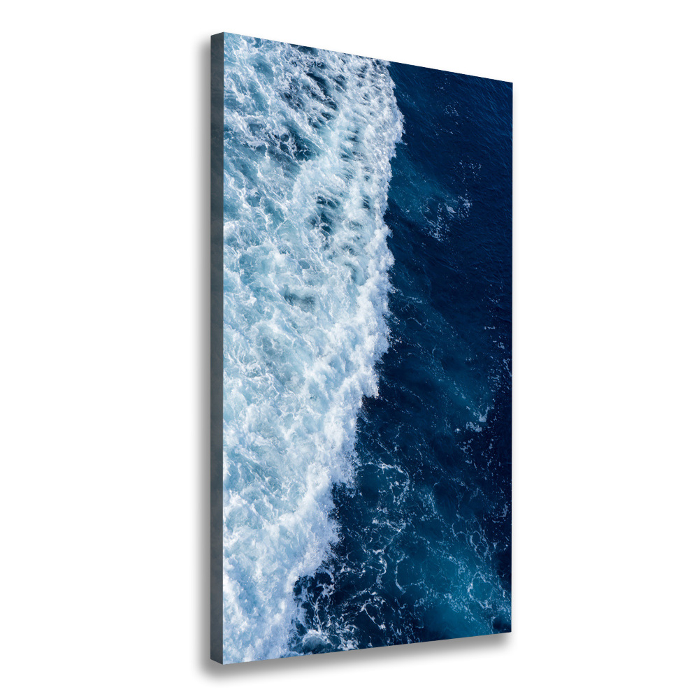 Canvas wall art Sea waves