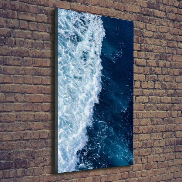 Canvas wall art Sea waves