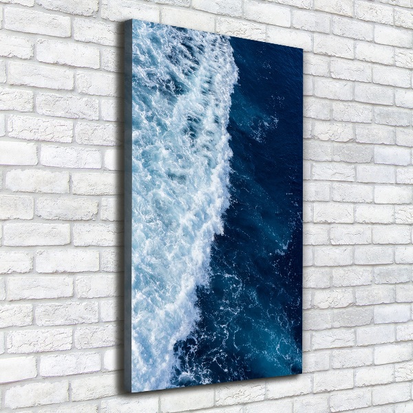 Canvas wall art Sea waves