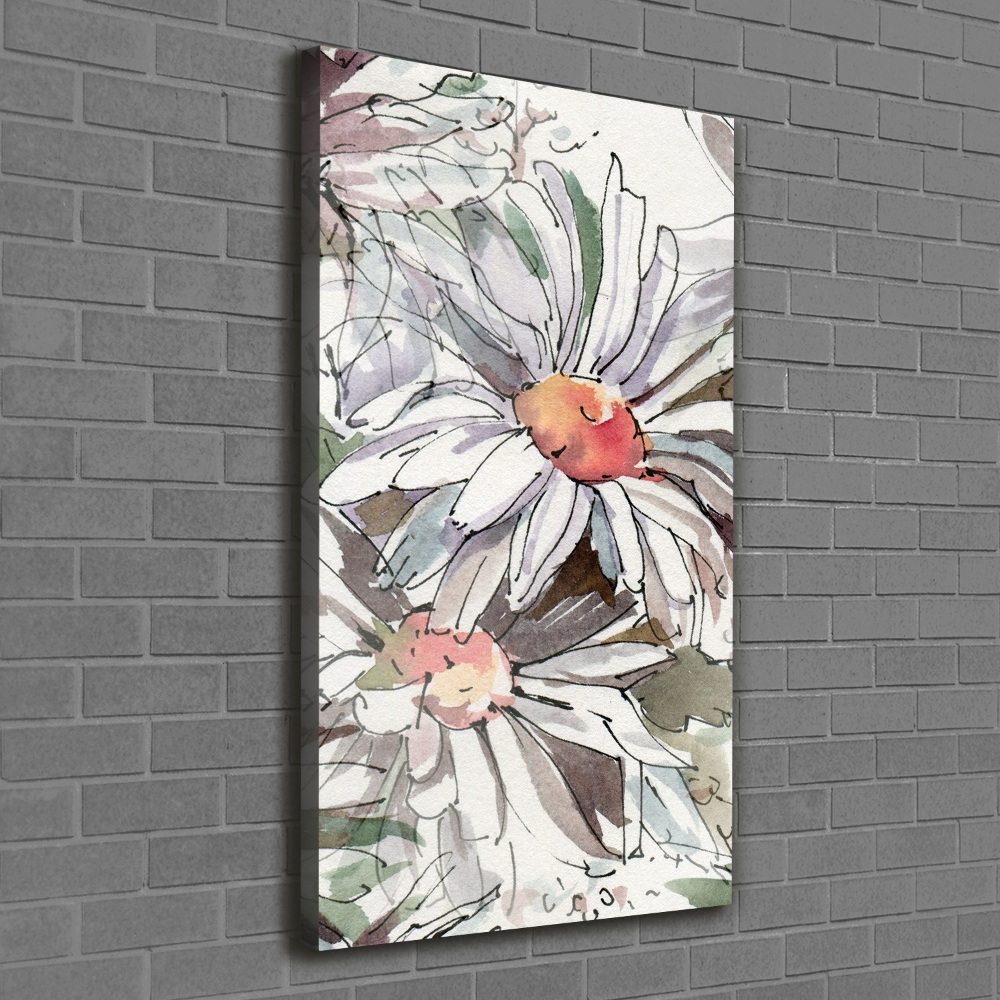 Canvas print Daisy