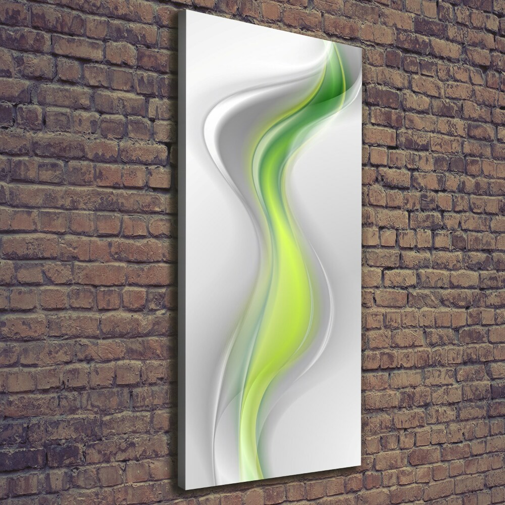 Wall art canvas large Wave abstraction