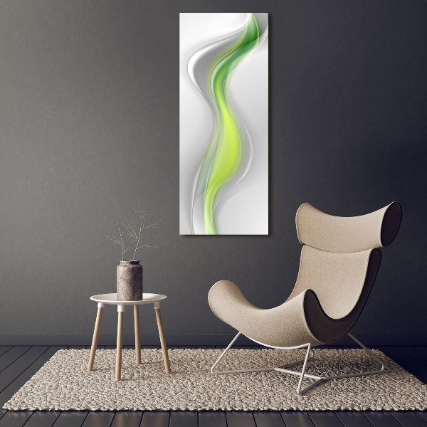 Wall art canvas large Wave abstraction