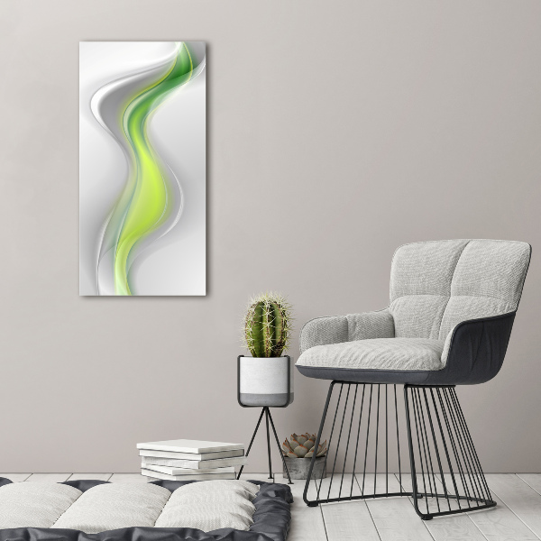 Wall art canvas large Wave abstraction