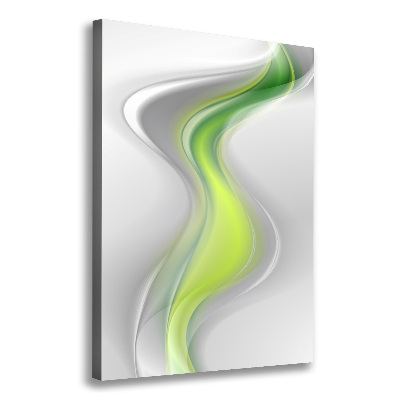 Wall art canvas large Wave abstraction